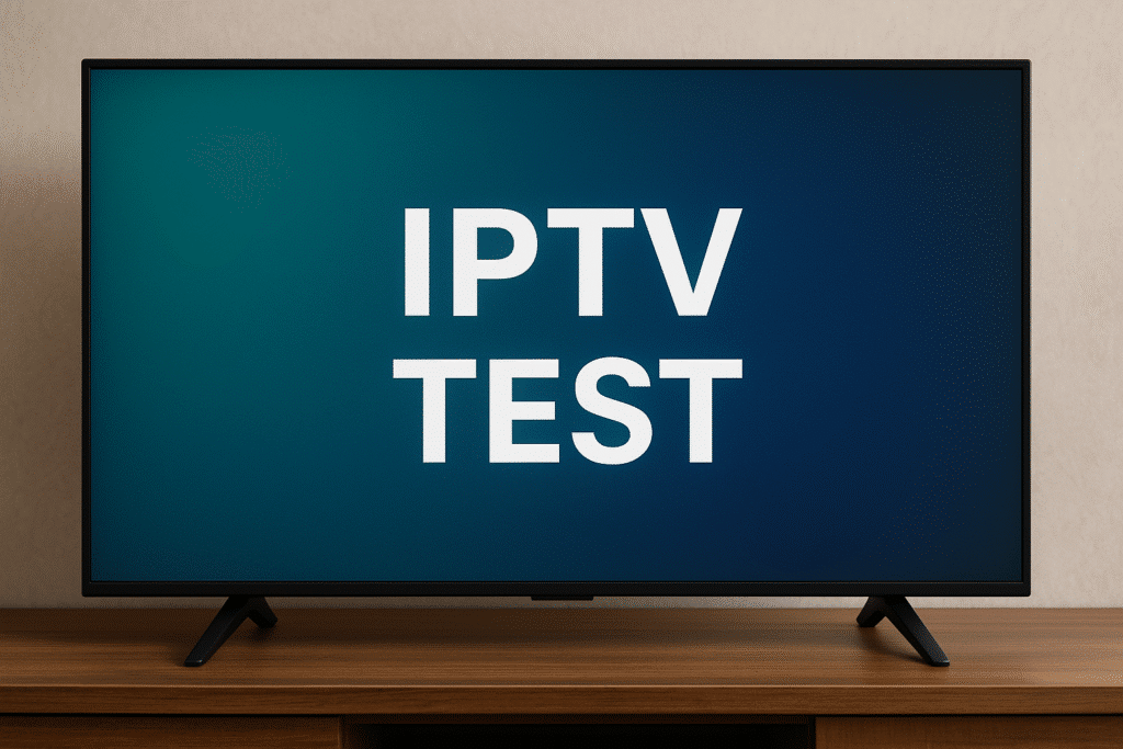 Teste IPTV passo a passo