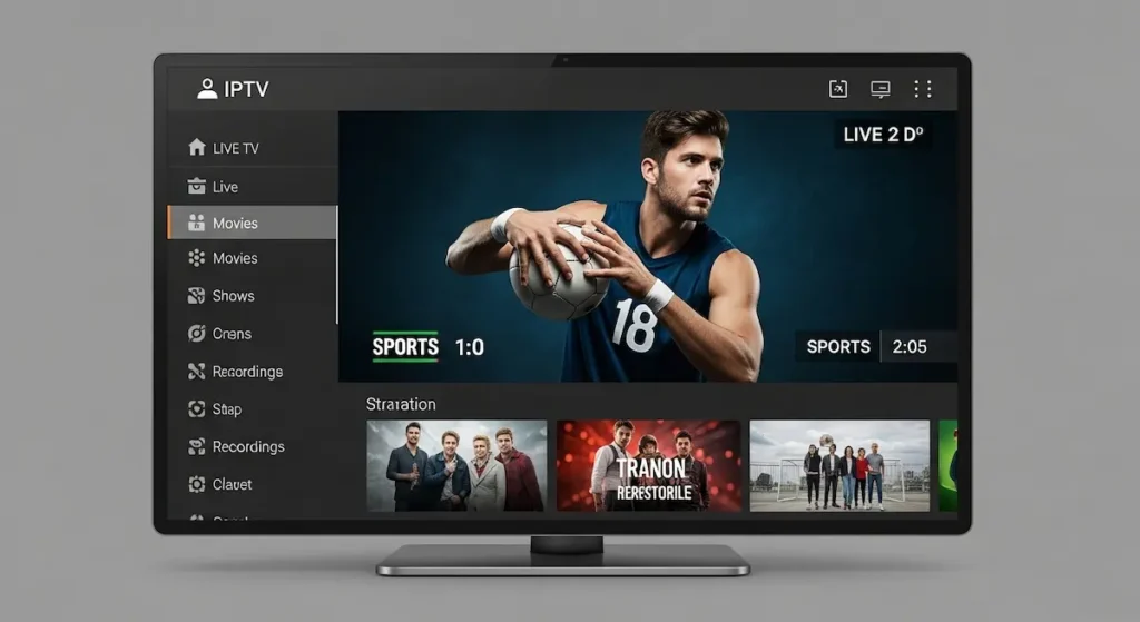 IPTV sem travar