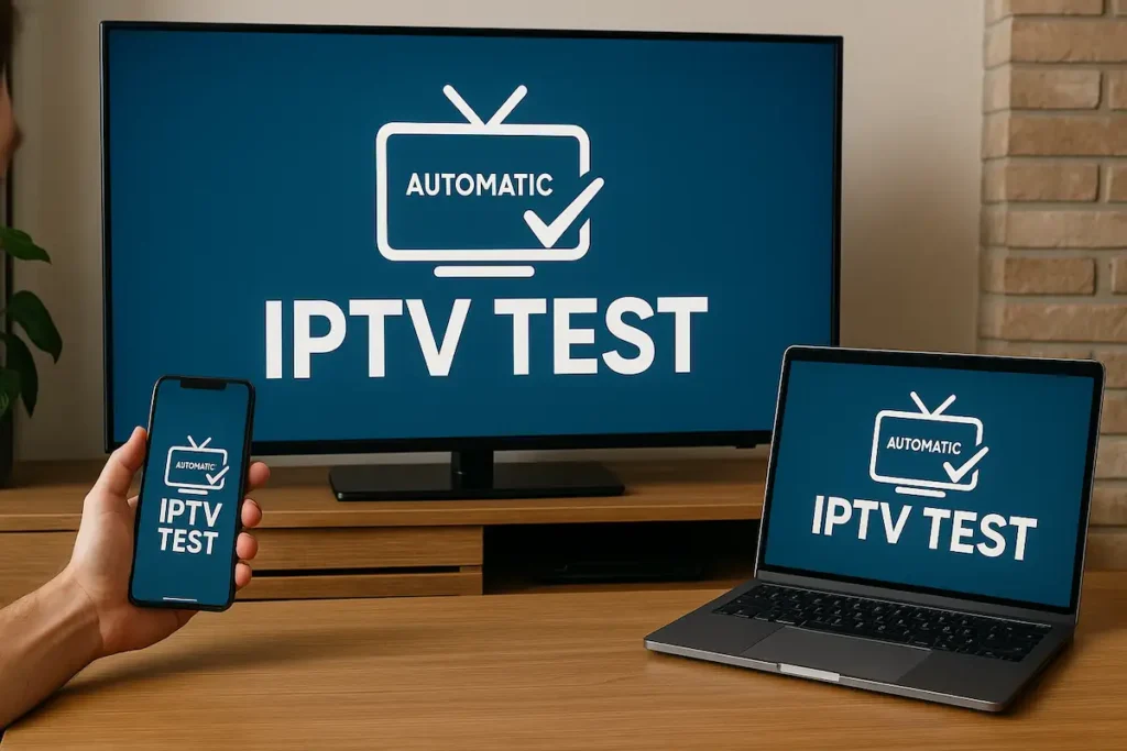 Teste IPTV automático